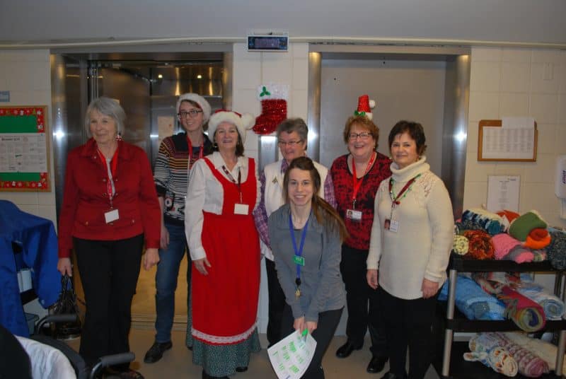 Hospice Volunteers at Christmas